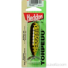 Heddon Baby Torpedo Topwater Hardbait 2.5, Brown Craw 004563741